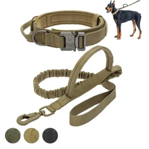 Tactical Dog Leash Collars