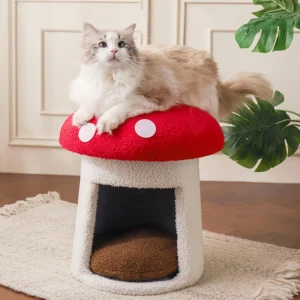 Mushroom Cat Bed