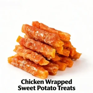400g Chicken Wrapped; Sweet Potato Dog Treats