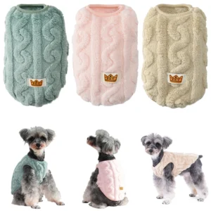 Soft Fleece Dog Clothes For Small Dogs Cats Sweater